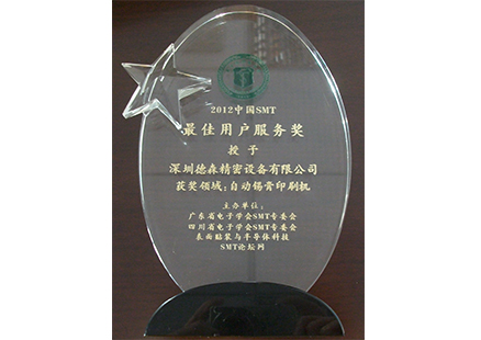 SMT Best User Service Award 2012